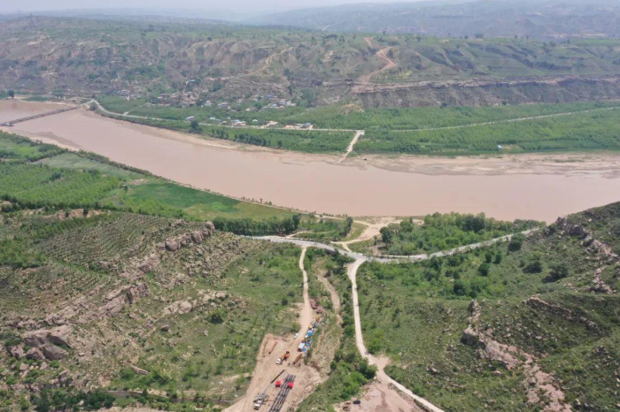 Shaanxi - Proyecto de cruce del río amarillo de Shanxi