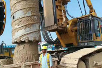 Proyecto de cimentación de pilotes